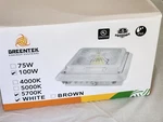 Greentek Led Canopy Light 100w Outdoor Parking Garage White 5700k. Fixed Price $59.99.