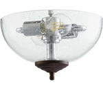 Quorum Ceiling Fan Light Kit, 2 Led 13 Total Watts, Oiled Bronze. Fixed Price $111.55.