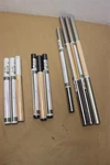 10x Pack Lot Mixed Fanimation 12", 18", 24" Ceiling Fan Extension Tubes. Fixed Price $69.99.