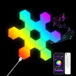 Ojq 12 Pack Hexagon Lights Wall Rgb Panel - Led Gifts For Men Birthday.... Fixed Price $53.24.