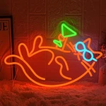 Lmsignly Cat Martini Neon Sign For Wall Decor Bar Light Red Glasses. Fixed Price $51.85.
