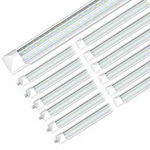 Led Shop Light 8ft 90w 6000k Cool White Linkable 12 Pack D Shape Shopled 11700lm. Fixed Price $369.99.