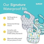 Bumkins Baby Boys Superbib Waterproof Bibs, Pack Of 3 - Arrows/neutral. Fixed Price $8.95.