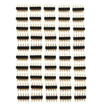 Hualand 50pcs 12mm Black 5 Pin Pol Cable Connector 12 X 10 2.5 Mm, Rgbw. Fixed Price $12.99.