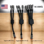 Ip67 Y-type Waterproof Cable Dt Connector 2pin Male And Female Splitter Deutsch. Fixed Price $26.00.