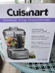 Cuisinart Ech-4sv Chopper/grinder - Silver. Fixed Price $31.99.