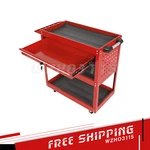 3 Tier Rolling Tool Cart 400lb Heavy Duty Mechanic W/ Lockable Wheels. Fixed Price $68.99.
