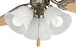 Progress Lighting P2600-09wb: Brushed Nickel Three-light Led Light Kit. Fixed Price $22.99.