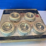 Hampton Bay Puck Lights 120 V Halogen Accent 5 Pack 148/120 Model. Fixed Price $34.80.