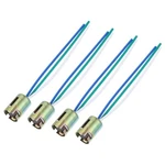 Uxcell 4 Pcs 3 Wires 1157 Bulb Socket Brake Turn Signal Light Harness. Fixed Price $13.09.