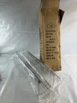 Slide Out Pot Lid Organizer Rack For Cabinet, Chrome, 11in W X 21in D. Fixed Price $13.33.