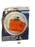 Commerical Electric Cathedral Ceiling Canopy Kit White 232 831. Fixed Price $11.00.