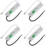 4 Pack Led Drivers - 60w, Waterproof Ip67, 90v-260v Ac To 24v Dc Power Supply.... Fixed Price $108.59.