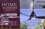 Home Decorators Levanto 52" Blk Indoor/outdoor Led Ceiling Fan Replacement Parts. Fixed Price $39.95.