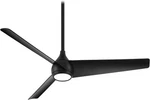 Minka-aire F678l-cl Twist 52" Ceiling Fan Led Lights Remote Control Coal. Fixed Price $389.00.