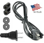 5ft 2 Prong Pin Ac Power Cord Cable Plug For Laptop Dvd Vcr Directv Tv Dvr Modem. Fixed Price $5.65.