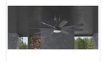 Home Decorators Collection Celene Ii 62" Indoor/outdoor Matte Black Ceiling Fan. Fixed Price $135.00.