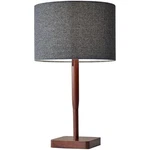 Adesso 4092-15 Ellis Table Lamp Walnut. Fixed Price $130.00.