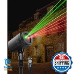 Enjoyedled Christmas Projector Lights Outdoor With Remote Control, Red And Green. Fixed Price $86.42.