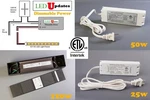 Ledupdates 12v 24v Power Supply Driver 30w 50w 60w 96w 120w Triac Dimmable Led. Fixed Price $119.99.