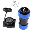 Hangton He29 16 Pin Power Plastic Connector Waterproof Ip68 Circular Threaded.... Fixed Price $27.69.
