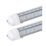 10 Pcs-t8 T10 T12 Led Tube Light, 8 Foot , 100w Rotate V Shaped, R17d/ho 8ft .... Fixed Price $267.41.