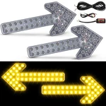 2 Pcs 23.6 Inch Arrow Signal Light 12v Indicator Led Truck Strobe Light.... Fixed Price $165.19.