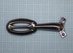 Hampton Bay Glendale 52" Brushed Nickel Ceiling Fan Blade Arm Bracket - Original. Fixed Price $19.99.