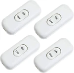 Inline Cord Switch, Pluspoe 4-pack On Off Button Control Lamp Appliance Switch. Fixed Price $14.99.