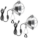 Clamp Lamp Light Socket 10.5 Inch 250w Silver Black Work Utility. Fixed Price $53.99.