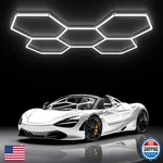X-litall Hexagon Garage Lights - Led 5 Pack 6500k Super Bright. Fixed Price $101.70.