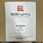 New Elco Lighting E2l10f30w All White 3000k Wet Location. Fixed Price $45.00.