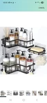 Yasonic Corner Shower Caddy Organizer, 3-pack Self-adhesive Rustproof Bath Sh.... Fixed Price $23.26.