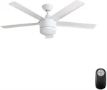 Home Decorators Collection Merwry 52 In. Intergrated Led Matte White Ceiling Fan. Fixed Price $78.95.