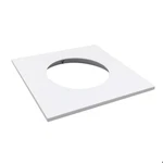 Lot Of 26 Nora Lighting Nm2-2sgt Square Trim Ring White Nm2-2rg. Fixed Price $149.00.