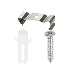 20 Set T8 Clips Bracket Hanger With Screws Hollow Pipes. Fixed Price $13.55.