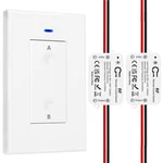 Dieserc Ac 110v 120v 220v 240v Wireless Remote 1 Transmitter And 2 Receiver. Fixed Price $27.02.