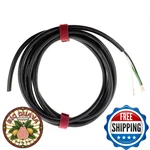 18/3c Light Fixture Cable Assembly Whip, 18awg, 3-conductor, Stjow, Black, 8-fee. Fixed Price $31.35.