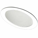 El622kw Elco Lighting 6" Sloped Phenolic Baffle W/adjustable Socket Holder Brkt. Fixed Price $30.00.