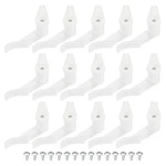 3.5mm Lampshade Clip For Ceiling Lamps, 15 Pairs White. Fixed Price $8.34.
