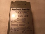 Acme Electric Corporation T-81047 Boost & Buck Transformer 120/240 (k13d). Fixed Price $85.00.