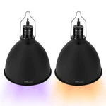 Reptitrip Deep Dome Light Fixture 8.5", 2-pack, Max 200w Heat/uvb Lamp Holder. Fixed Price $81.87.
