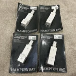 Lot Hampton Bay Track Conduit Power Feed White Finish 2400 Watts, 1004612901 New. Fixed Price $16.96.