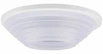 Elco El2653 3" Diecast Stepped Frosted Glass Trim - White 2 Pack !. Fixed Price $29.99.