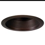 Nora Lighting Ntm-526 5" Baffle Recessed Trim - Wet Location Bronze. Fixed Price $9.99.