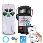 Nexete Smart Wi-fi Ceiling Fan & Light Dimmer Remote Control Kit Alexa Google. Fixed Price $24.97.
