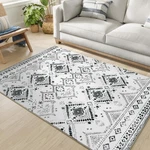 Songmics Home Area Rug, 5x7 Ft Rug For Bedroom, Utar023b01 - Ink Black. Fixed Price $46.55.