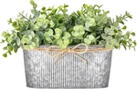 Artificial Eucalyptus Faux Plants Indoor For Farmhouse Home Decor Fake Potted Pl. Fixed Price $25.48.
