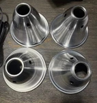 New 4 Simple Deluxe Clamp Lamp Light Socket 5.5 Aluminum Reflector Model Gp-094. Fixed Price $23.00.