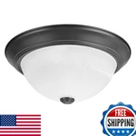 Aspen Creative 63014-2a 2-light Flush Mount Ceiling Light Fixture Dark Bronze. Fixed Price $83.38.